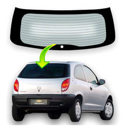 Vidro Vigia Celta 2001 a 2006 C/ Furo Limpador Térmico