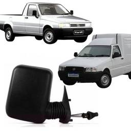 Retrovisor Direito Fiorino 1997 a 2010 C/ Controle