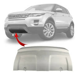 Spoiler Moldura  Parachoque Dianteiro Evoque 2012 a 2015