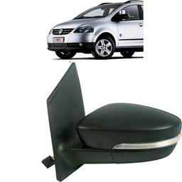 RETROVISOR ESQUERDO FOX SPACE CROSS 10/22 C/PISCA (AVARIA)