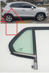 Vidro Porta Traseira Direita (Fixo) Tracker 2014 a 2019