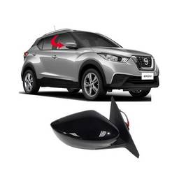 RETROVISOR DIREITO KICKS 2017 2018 2019/ S/ PISCA ELETRI