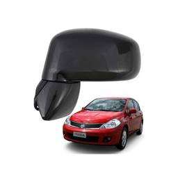 Retrovisor Esquerdo Tiida 2008 2009 2010 a 2013 C/Riscos