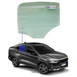 Vidro Porta Traseira Direita Fastback 2020/