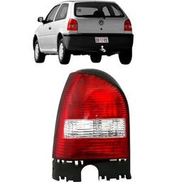 Lanterna Traseira Esquerda Gol G3 Carcaça Preta