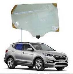 VIDRO PORTA TRASEIRA DIREITA SANTA FÉ 2014 A 2019