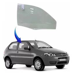 Vidro Porta Direita Palio Strada 2P 1996 a 2020