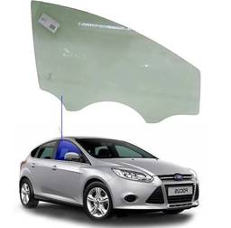 Vidro Porta Dianteira Direita Focus 2014 a 2019