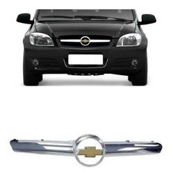 Friso Cromado Grade Emblema Celta Prisma 2007 a 2012