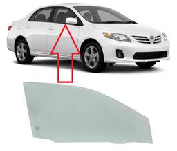 VIDRO PORTA DIANTEIRA DIREITA COROLLA 2009 A 2014