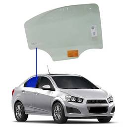 Vidro Porta Traseira Direita Sonic Sedan 2012 a 2014