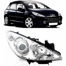 Farol Direito Peugeot 307 2006 a 2012