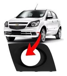 GRADE MOLDURA MILHA ESQUERDO AGILE 2010 A 2013