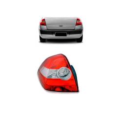 LANTERNA TRAS. ESQ. MEGANE SEDAN 2007 A 2009 CROMADO FOSCO