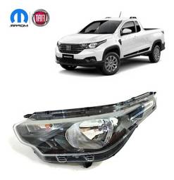 FAROL ESQUERDO STRADA 2020/ SEM LED C/AVARIA