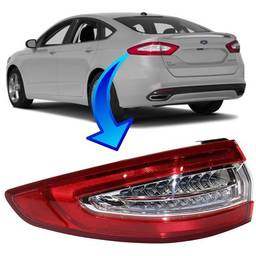 LANTERNA TRASEIRA ESQ FUSION 2013 A 2016 (CANTO) QUEBRADA