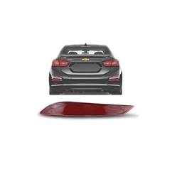 Lente Refletor Parachoque Traseiro Esquerdo Cruze 17/ Sedan