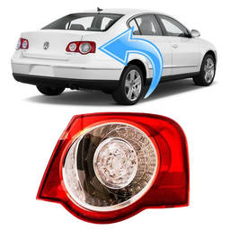 Lanterna Traseira Direita Passat 2006 a 2010 (canto)