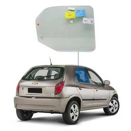 VIDRO PORTA TRASEIRA DIREITA CELTA 2001 A 2016