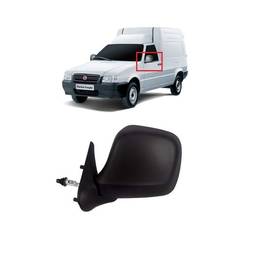 Retrovisor Esquerdo Fiorino 2011 a 2013 C/ Controle C/Riscos