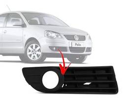 GRADE MOLDURA MILHA DIREITO POLO 2007 A 2012