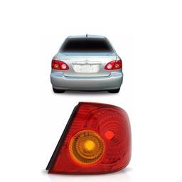 Lanterna Tras Dir Corolla 2003 a 2008 (canto) Pisca Ambar 