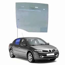 Vidro Porta Traseira Direita Megane Sedan 2006 a 2011