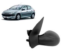 Retrovisor Esq Peugeot 206 207 Hoggar Passion até 14 Man