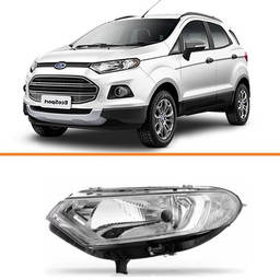 Farol Esquerdo Ecosport 2013/2016 c/detalhe