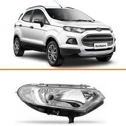 Farol Direito Ecosport 2013 2014 a 2017 S/ Led ORG/USADO