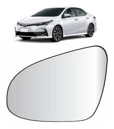Lente Espelho Retrovisor Esquerdo Corolla 2015 a 2019