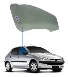 Vidro Porta Dianteira Direita Peugeot 206