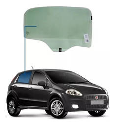 Vidro Porta Traseira Direita Punto 2008 a 2017