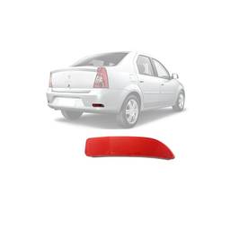 LENTE REFLETOR PARACHOQUE TRASEIRO DIREITO LOGAN 2011 A 2013