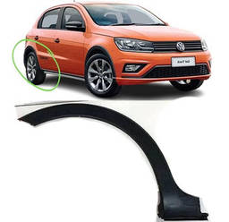 Moldura Paralama Traseiro Direito Gol G6 G8 Track / Rallye