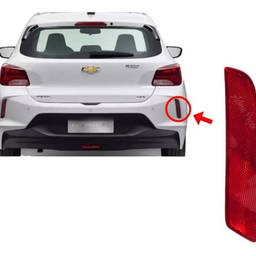 LENTE REFLETOR PARACHOQUE TRASEIRO DIREITO ONIX HATCH 2020/