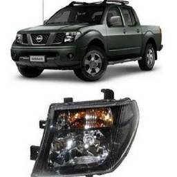 Farol Esquerdo Frontier 2008 a 2016 Masc Negra