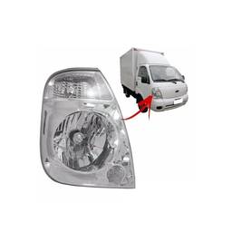 Farol Direito Bongo 2006 A 2012 detalhes lente original