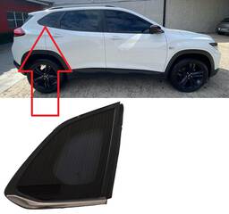 VIDRO LATERAL TRASEIRO DIREITO TRACKER 2020 2021 2022/..