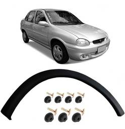 Moldura Paralama Dianteiro Direito Corsa / Classic 95 a 2010