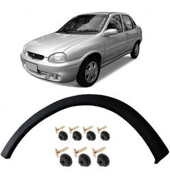 Moldura Paralama Dianteiro Esqu Corsa / Classic 1995 a 2010
