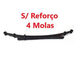 Feixe Mola Traseira Nissan Frontier 2.5 2008 a 2016 S/ Refor