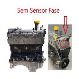 Motor Sandero Logan Symbol 1.6 8v Flex 2008 a 2012 92cv