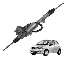 Caixa Setor Direcao Eléetrica Citroen C3 2003 a 2012