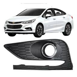 Grade Moldura Milha Esquerda Cruze 2017 2018 a 2019 Sedan