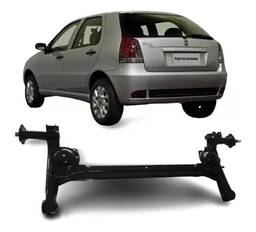 Eixo Traseiro Fiat Palio Siena 1996 a 2016 S/ Abs