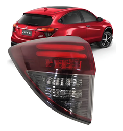 LANTERNA TRASEIRA DIREITA HRV 2018 A 2021 C/ LED FUME CANTO