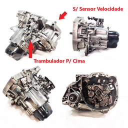 Caixa Cambio Sandero Logan 1.0 Manual 07/2016 S/ S Veloci