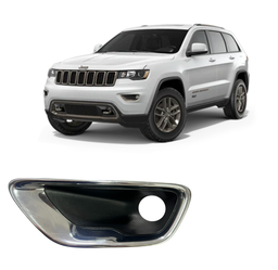 Grade Moldura Milha Esquerdo Grand Cherokee 2016 a 2021