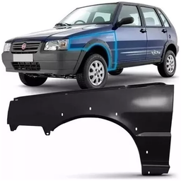 Paralama Esquerdo Uno Fiorino 2005 2006 a 2013